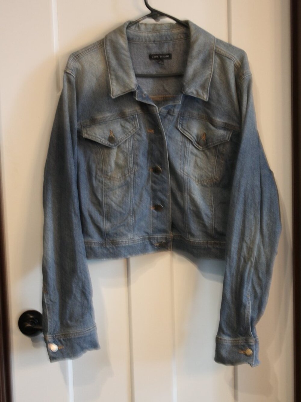 Lane Bryant, Half Jean Jacket, Size 22, blue